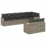 8-teiliges Gartensofa-Set und graue synthetische Rattankissen von , Gartensets - Ref: Foro24-3226151, Preis: 500,83 €, Rabatt: %