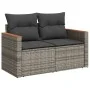 8-teiliges Gartensofa-Set und graue synthetische Rattankissen von , Gartensets - Ref: Foro24-3226151, Preis: 500,83 €, Rabatt: %