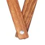 Foldable laundry basket made of wood and cream-colored fabric by vidaXL, Laundry baskets - Ref: Foro24-284227, Price: 23,03 €...