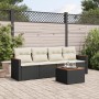 5-piece garden furniture set and black synthetic rattan cushions by , Garden sets - Ref: Foro24-3225776, Price: 273,45 €, Dis...