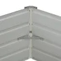 Brauner Anzuchttisch aus verzinktem Stahl, 129 x 129 x 46 cm von vidaXL, Töpfe und Pflanzgefäße - Ref: Foro24-45710, Preis: 4...