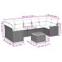 Garden sofa set with beige cushions 8 pcs PE rattan by , Garden sets - Ref: Foro24-3225813, Price: 509,77 €, Discount: %