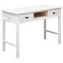 Antique white wooden console table 110x45x76 cm by vidaXL, Side tables - Ref: Foro24-284162, Price: 110,94 €, Discount: %