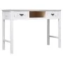 Antique white wooden console table 110x45x76 cm by vidaXL, Side tables - Ref: Foro24-284162, Price: 110,94 €, Discount: %