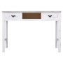 Antiker Konsolentisch aus weißem Holz, 110 x 45 x 76 cm von vidaXL, Seitentische - Ref: Foro24-284162, Preis: 125,14 €, Rabat...