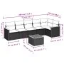 Garden sofa set with beige cushions mix 7 pieces PE rattan by , Garden sets - Ref: Foro24-3225996, Price: 422,22 €, Discount: %