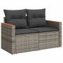 6-teiliges Gartenmöbel-Set und graue synthetische Rattankissen von , Gartensets - Ref: Foro24-3226004, Preis: 353,95 €, Rabat...