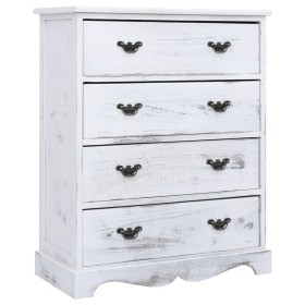 Weiße Kommode aus Holz, 60 x 30 x 75 cm von vidaXL, Sideboards - Ref: Foro24-284180, Preis: 207,20 €, Rabatt: %