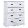 Weiße Kommode aus Holz, 60 x 30 x 75 cm von vidaXL, Sideboards - Ref: Foro24-284180, Preis: 207,20 €, Rabatt: %