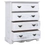 Weiße Kommode aus Holz, 60 x 30 x 75 cm von vidaXL, Sideboards - Ref: Foro24-284180, Preis: 207,20 €, Rabatt: %