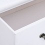 Cajonera de madera blanca 60x30x75 cm de vidaXL, Aparadores - Ref: Foro24-284180, Precio: 207,02 €, Descuento: %