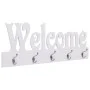 WELCOME white wall coat rack 74x29.5 cm by vidaXL, Hat and coat racks - Ref: Foro24-284247, Price: 46,94 €, Discount: %