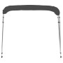 Bimini-Markise mit 4 Bögen anthrazitgrau 243x180x137 cm von , Aufbewahrungsabdeckungen für Boote - Ref: Foro24-93137, Preis: ...