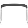 Toldo Bimini de 4 arcos gris antracita 243x(230-244)x137 cm de , Cubiertas para almacenamiento de barcas - Ref: Foro24-93142,...