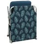 Folding lounge chair with a canopy made of stamped steel leaves. by , Loungers - Ref: Foro24-310328, Price: 60,69 €, Discount: %