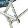 Folding lounge chair with a canopy made of stamped steel leaves. by , Loungers - Ref: Foro24-310328, Price: 60,69 €, Discount: %