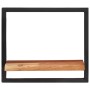 Wandregale 2 Einheiten massives Akazienholz 40x24x35 cm von , Regale und Regale - Ref: Foro24-338460, Preis: 60,34 €, Rabatt: %