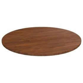 Runde Tischplatte dunkelbraunes Eichenholz Ø90x1,5cm von , Tischplatten - Ref: Foro24-342971, Preis: 112,52 €, Rabatt: %