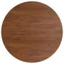 Runde Tischplatte dunkelbraunes Eichenholz Ø90x1,5cm von , Tischplatten - Ref: Foro24-342971, Preis: 112,52 €, Rabatt: %
