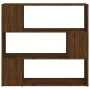 Shelf/space divider in brown oak color, 100x24x94 cm. by , Bookcases and shelves - Ref: Foro24-826649, Price: 59,48 €, Discou...