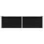Arriate de acero galvanizado gris antracita 160x40x45 cm de vidaXL, Maceteros y jardineras - Ref: Foro24-45731, Precio: 42,76...