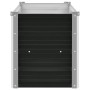 Arriate de acero galvanizado gris antracita 160x40x45 cm de vidaXL, Maceteros y jardineras - Ref: Foro24-45731, Precio: 42,76...
