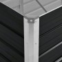 Arriate de acero galvanizado gris antracita 160x40x45 cm de vidaXL, Maceteros y jardineras - Ref: Foro24-45731, Precio: 42,76...