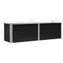 Arriate de acero galvanizado gris antracita 160x40x45 cm de vidaXL, Maceteros y jardineras - Ref: Foro24-45731, Precio: 42,76...