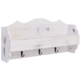 Weiße Wandgarderobe aus Holz, 50x10x23 cm von vidaXL, Hut- und Garderobenständer - Ref: Foro24-284231, Preis: 39,88 €, Rabatt: %
