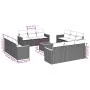 Garden sofa set with beige cushions mix 13 pieces PE rattan by , Garden sets - Ref: Foro24-3225842, Price: 873,58 €, Discount: %