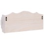 Weiße Wandgarderobe aus Holz, 50x10x23 cm von vidaXL, Hut- und Garderobenständer - Ref: Foro24-284231, Preis: 40,54 €, Rabatt: %
