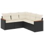 5-teiliges Gartenmöbel-Set und schwarze synthetische Rattankissen von , Gartensets - Ref: Foro24-3225958, Preis: 303,75 €, Ra...