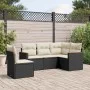5-teiliges Gartenmöbel-Set und schwarze synthetische Rattankissen von , Gartensets - Ref: Foro24-3225972, Preis: 312,58 €, Ra...