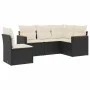 5-teiliges Gartenmöbel-Set und schwarze synthetische Rattankissen von , Gartensets - Ref: Foro24-3225972, Preis: 312,58 €, Ra...