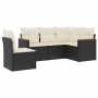 5-teiliges Gartenmöbel-Set und schwarze synthetische Rattankissen von , Gartensets - Ref: Foro24-3225972, Preis: 303,75 €, Ra...