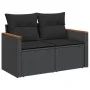 8-piece garden sofa set and black synthetic rattan cushions by , Garden sets - Ref: Foro24-3226041, Price: 505,79 €, Discount: %