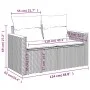 8-piece garden sofa set and black synthetic rattan cushions by , Garden sets - Ref: Foro24-3226041, Price: 505,79 €, Discount: %