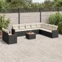 11-teiliges Gartensofa-Set und schwarze synthetische Rattankissen von , Gartensets - Ref: Foro24-3226119, Preis: 638,53 €, Ra...