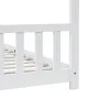Estructura de cama infantil madera maciza pino blanco 90x200 cm de vidaXL, Cunas y camas para niños - Ref: Foro24-283369, Pre...