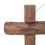 Natural recycled solid wood log mirror 70x70 cm by vidaXL, Mirrors - Ref: Foro24-283934, Price: 115,36 €, Discount: %