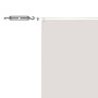 Toldo vertical blanco 60x800 cm tela oxford