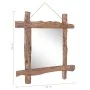 Natürlicher, recycelter Massivholz-Spiegel, 70 x 70 cm von vidaXL, Spiegel - Ref: Foro24-283934, Preis: 113,91 €, Rabatt: %