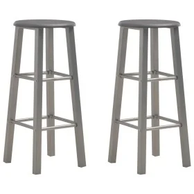 Kitchen stools 2 units anthracite gray MDF by vidaXL, Kitchen stools - Ref: Foro24-284387, Price: 69,79 €, Discount: %
