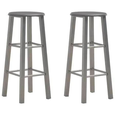 Kitchen stools 2 units anthracite gray MDF by vidaXL, Kitchen stools - Ref: Foro24-284387, Price: 69,79 €, Discount: %