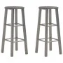 Kitchen stools 2 units anthracite gray MDF by vidaXL, Kitchen stools - Ref: Foro24-284387, Price: 69,79 €, Discount: %