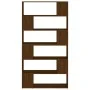 Brown oak shelving/space divider 100x24x188 cm by , Bookcases and shelves - Ref: Foro24-3187605, Price: 111,80 €, Discount: %