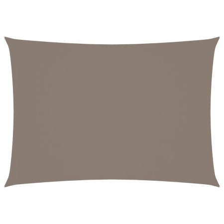 Toldo de vela rectangular tela Oxford gris taupe 2,5x4 m de , Sombrillas - Ref: Foro24-135427, Precio: 29,27 €, Descuento: %