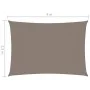 Rectangular sail awning taupe gray Oxford fabric 2.5x4 m by , Umbrellas - Ref: Foro24-135427, Price: 39,24 €, Discount: %