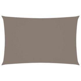 Rectangular sail awning taupe gray Oxford fabric 4x7 m by , Umbrellas - Ref: Foro24-135438, Price: 61,24 €, Discount: %