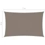 Rectangular sail awning taupe gray Oxford fabric 4x7 m by , Umbrellas - Ref: Foro24-135438, Price: 78,58 €, Discount: %